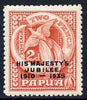 Papua 1935 KG5 Silver Jubilee 2d (Bird of Paradise) unmounted mint, SG 151*