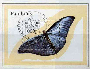 Guinea - Conakry 1998 Butterflies perf miniature sheet cto used