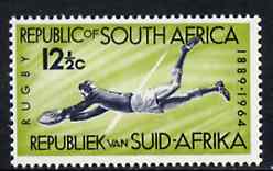 South Africa 1964 Rugby Board 75th Anniversary 12.5c unmounted mint, SG 253