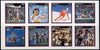 Nagaland 1984 Los Angeles Olympic Games imperf sheetlet containing complete set of 8 values unmounted mint