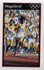 Nagaland 1984 Los Angeles Olympic Games (Running) imperf,deluxe sheet (2ch value) unmounted mint