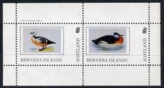 Bernera 1982 Ducks #4 perf,set of 2 values (40p & 60p) unmounted mint
