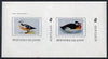 Bernera 1982 Ducks #4 imperf,set of 2 values (40p & 60p) unmounted mint