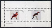 Bernera 1982 Birds #09 perf,set of 2 values (40p & 60p) unmounted mint