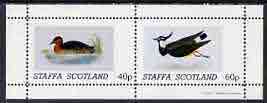 Staffa 1981 Birds #36 perf,set of 2 values (40p & 60p) unmounted mint