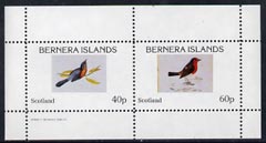 Bernera 1982 Birds #10 perf,set of 2 values (40p & 60p) unmounted mint