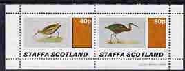 Staffa 1981 Birds #38 perf,set of 2 values (40p & 60p) unmounted mint