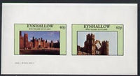 Eynhallow 1982 Royal Residences imperf,set of 2 values (40p & 60p) unmounted mint