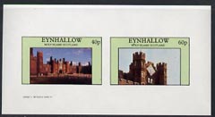 Eynhallow 1982 Royal Residences imperf,set of 2 values (40p & 60p) unmounted mint