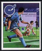 Guinea - Bissau 1988 Essen '88 Stamp Fair & European Football Championships, unmounted mint m/sheet, SG MS 1028, Mi BL 272