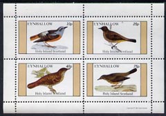 Eynhallow 1981 Birds #18 perf,set of 4 values (10p to 75p) unmounted mint