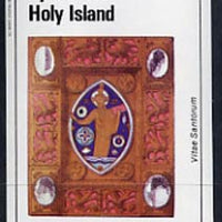 Eynhallow 1982 Antiquities (Vitae Santorum) imperf,deluxe sheet (£2 value) unmounted mint