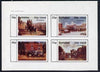 Eynhallow 1982 Paintings of Mail Coaches imperf,set of 4 values (10p to 75p) unmounted mint