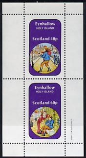 Eynhallow 1982 Fairy Tales (Dick Whittington) perf set of 2 values (40p & 60p) unmounted mint