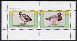 Staffa 1982 Water Birds #04 (Coot & Mallard) perf,set of 2 values (40p & 60p) unmounted mint