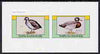 Staffa 1982 Water Birds #04 (Coot & Mallard) imperf,set of 2 values (40p & 60p) unmounted mint