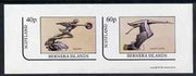 Bernera 1981 Car Mascots (Packard & Hispana) imperf set of 2 values (40p & 60p) unmounted mint
