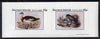 Bernera 1981 Ducks #3 imperf,set of 2 values (40p & 60p) unmounted mint