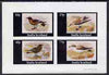 Staffa 1981 Sea Birds #03 imperf,set of 4 values (10p to 75p) unmounted mint