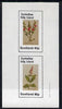 Eynhallow 1982 Plants (Winter Rocket & Savory) imperf,set of 2 values (40p & 60p) unmounted mint