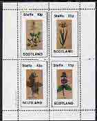 Staffa 1982 Herbs (Basil, Mint, etc) perf,set of 4 values (10p to 75p) unmounted mint