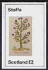 Staffa 1982 Herbs (Thyme of Candia) imperf,deluxe sheet (£2 value) unmounted mint