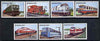 Burkina Faso 1985 Diesel & Electric Locos unmounted mint complete set of 7, SG 809-15, Mi 1043-49*