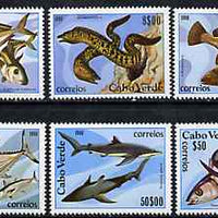 Cape Verde Islands 1980 Marine Life unmounted mint set of 6, SG 486-91, Mi 419-24*