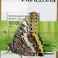 Benin 1996 Butterflies m/sheet (1000f value) unmounted mintMi BL 16