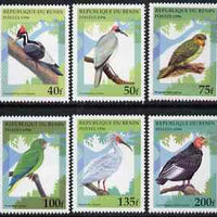 Benin 1996 Birds complete set of 6 unmounted mint, SG 1425-30, Mi 842-47*