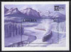 Liberia 1995 Capex '96 Stamp Exhibition unmounted mint m/sheet showing Canadian Pacific Railroad, Mi BL 148