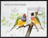 Togo 1996 Exotic Birds unmounted mint m/sheet, Mi BL 400