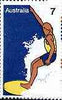Australia 1974 Surfing 7c from Non-Olympic Sports set of 7 unmounted mint, SG 574*