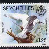 Seychelles 1981-91 White Tern 1r25 from def set unmounted mint, SG 489