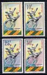 Togo 1961 Crowned Cranes set of 4 unmounted mint, SG 272-75, Mi 304-07