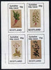 Eynhallow 1982 Vegetables (Raddish, Lettuce, etc) imperf set of 4 values (10p to 75p) unmounted mint
