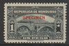 Honduras 1931 Bridge at Loarq 1p unmounted mint optd SPECIMEN (13mm x 2mm) with security punch hole (ex ABN Co archives) SG 327