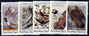Togo 1985 Birth Bicentenmary of John Audubon (Birds) unmounted mint set of 5, SG 1820-24