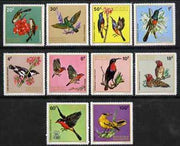 Rwanda 1972Rwanda Birds perf set of 10 unmounted mint, SG 469-78*