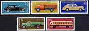 Russia 1976 Soviet Motor Industry 4th Issue set of 5 unmounted mint, SG 4512-16, Mi 4473-77*