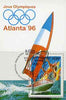 Cambodia 1996 Atlanta Olympic Games perf m/sheet (Wind Surfing) cto used