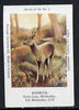 Match Box Labels - Roebuck (No.1 from a series of 18 Pub signs) very fine unused condition (Lanchester Taverns)