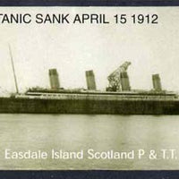 Telephone Card - Easdale Titanic #03 £5 (collector's) card (green & white from a limited edition of 1200)