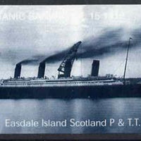 Telephone Card - Easdale Titanic #13 £5 (collector's) card (blue & white from a limited edition of 1200)