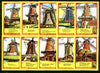 Match Box Labels - Windmills series #26 (nos 251-260) very fine unused condition (Molem Lucifers)