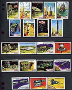 Match Box Labels - complete set of 20 Space Exploration (nos 41-60) superb unused condition (Lucifers series)