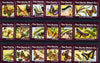 Match Box Labels - complete set of 18 Butterflies & Moths superb unused condition (Duchy Match Co)