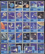 Match Box Labels - complete set of 32 Space Exploration superb unused condition (Vé Gé series)