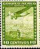 Chile 1934 Fokker Super Universal 10c yellow-green unmounted mint, SG 236*