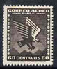 Chile 1934 Condor in Flight 60c black unmounted mint, SG 241*